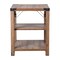 Flash Furniture 17.5 W, 17.5 L, 22 H, Engineered Wood, Rustic Oak ZG-035-OAK-GG - alternate 5